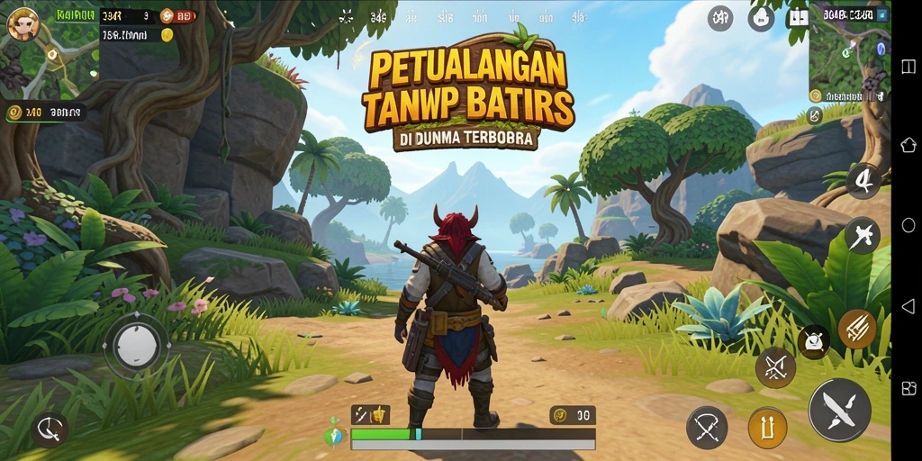 Gameplay seru dalam dunia terbuka 34R yang luas.