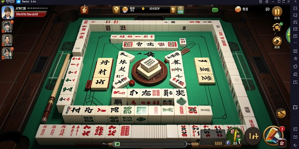 Screenshot menampilkan gameplay Mahjong yang menarik dan penuh strategi.