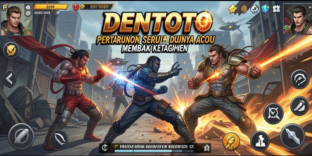 Gameplay menarik dan penuh aksi dari DENTOTO yang memikat pemain.