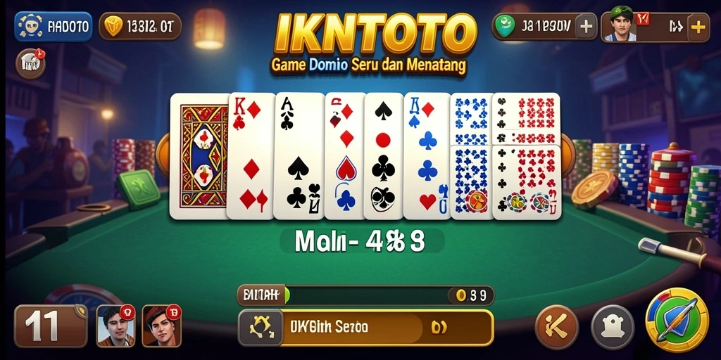 Gameplay menarik dari IKNTOTO yang menghadirkan Domino klasik.
