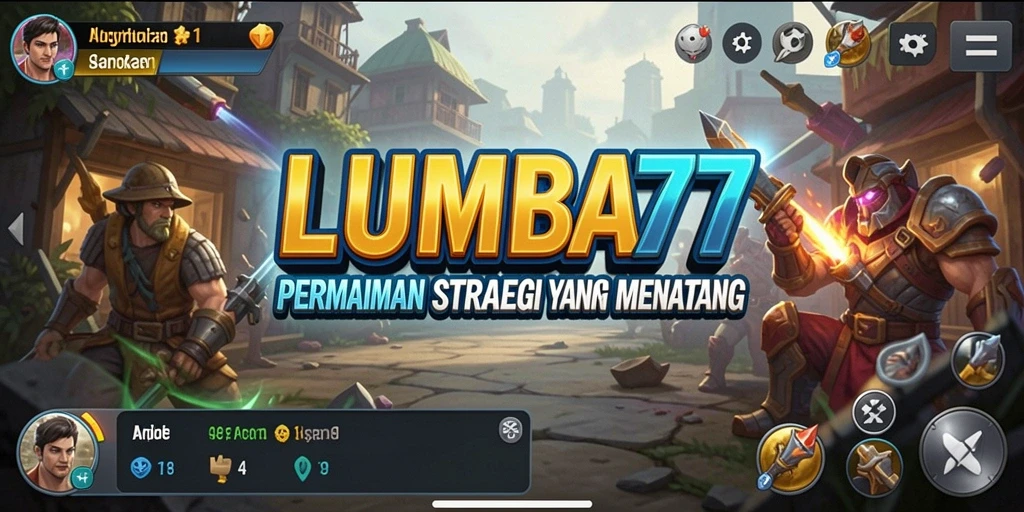 Tampilan gameplay LUMBA77 yang menegangkan dan strategis.