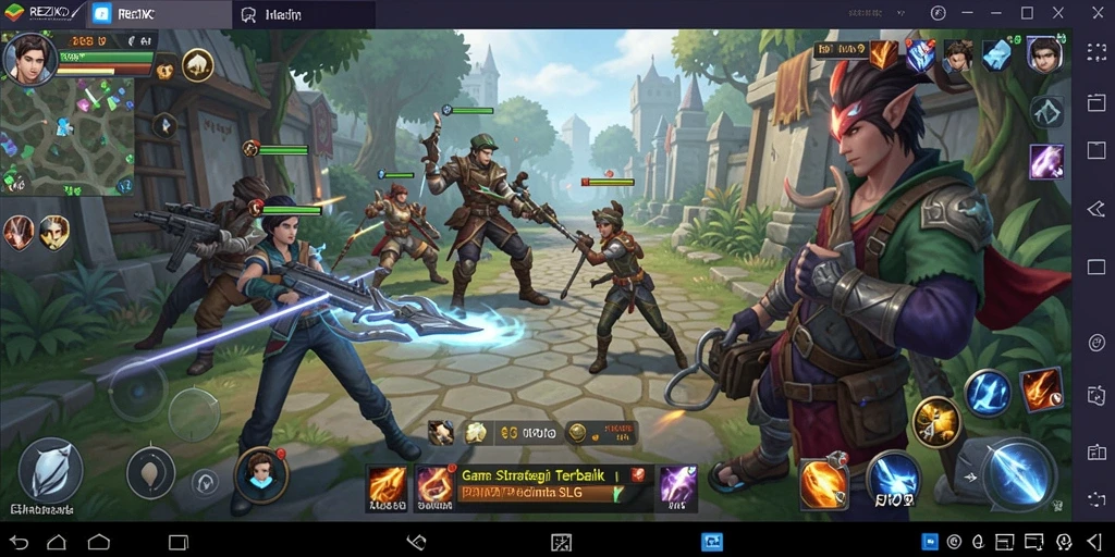 Tampilan gameplay menarik di dunia <strong>REZIXO</strong>.