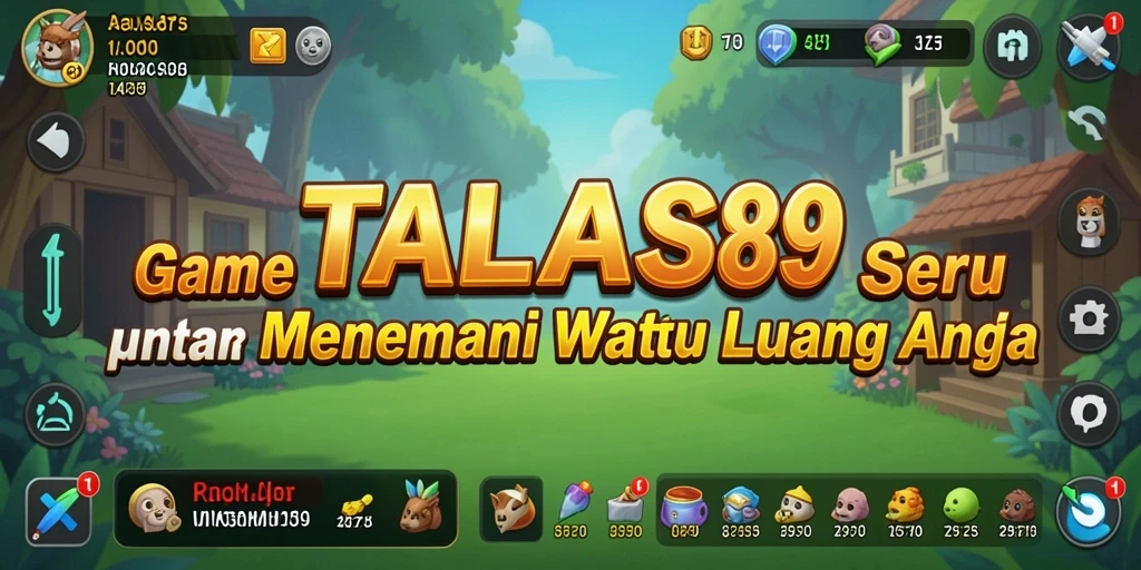 Screenshot menampilkan gameplay TALAS89 yang menyenangkan dan interaktif.
