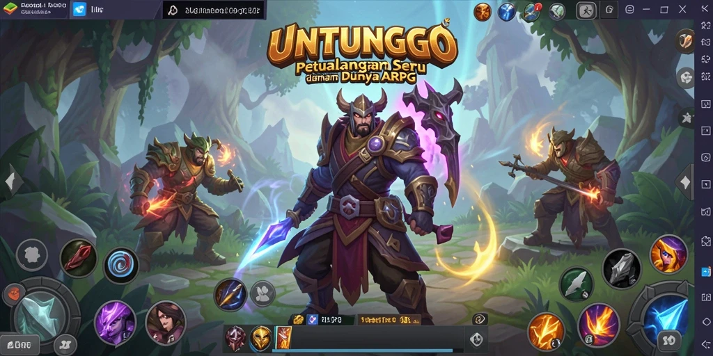 Gameplay seru dan mendebarkan di dunia ARPG.